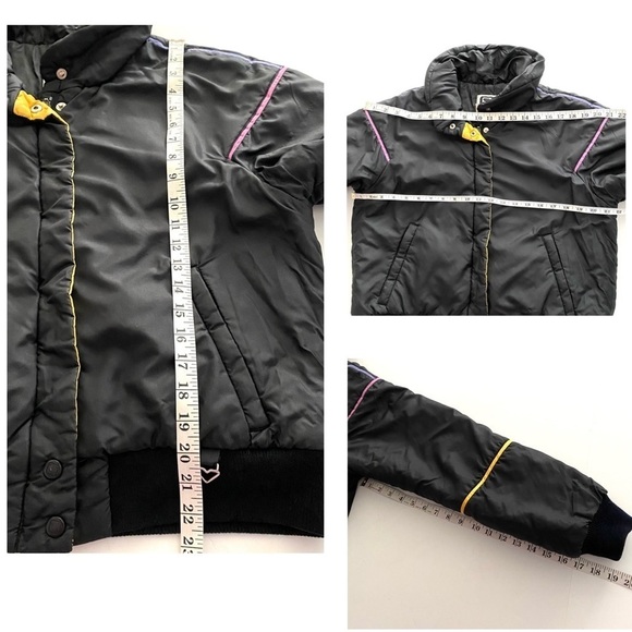 Obermeyer Black Puffer Ski Winter Coat Girls 14 Outerwear Snowboarding Jacket - Picture 14 of 15